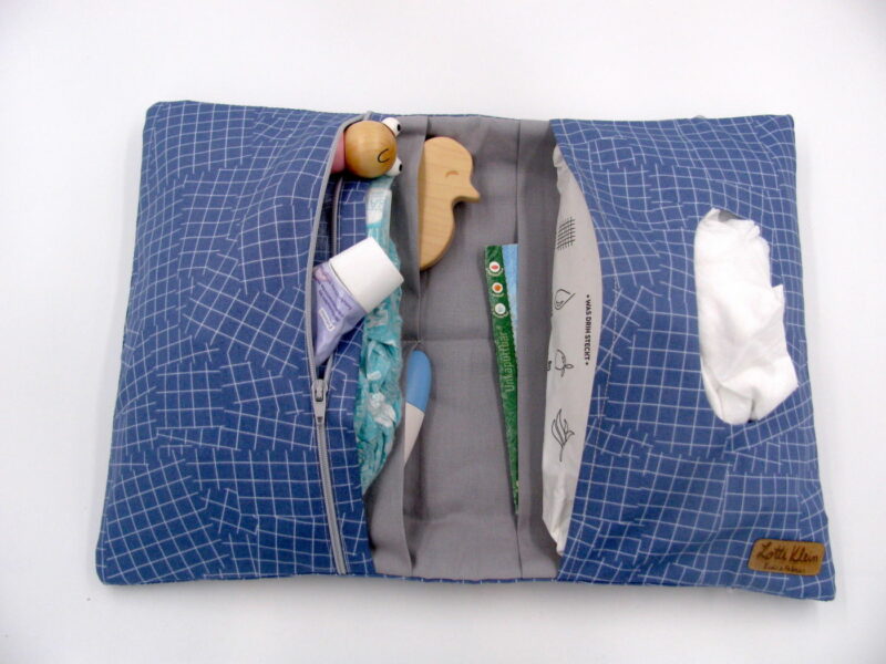 Windeltasche mit Namen "Blaustunde" – Bild 3