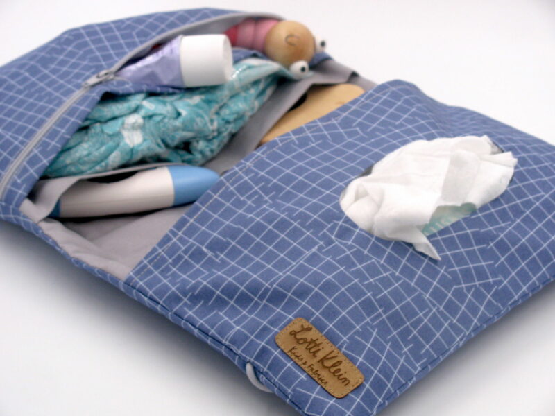 Windeltasche mit Namen "Blaustunde" – Bild 2