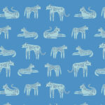 Art Gallery Fabrics - Fierce Felines Cloud