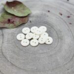 Classic Matte Buttons - Off-White Classic Matte Buttons - Off-White