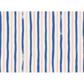 Cotton&Steel - Meadow - Stripes - Blue Fabric