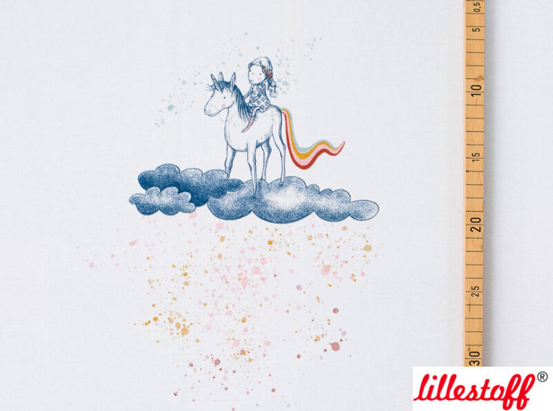 Lillestoff - Einhorn-Elfen T-Shirt Panel