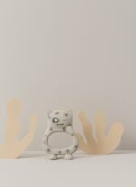 BENNY CAT BABY TEETHER - GREY
