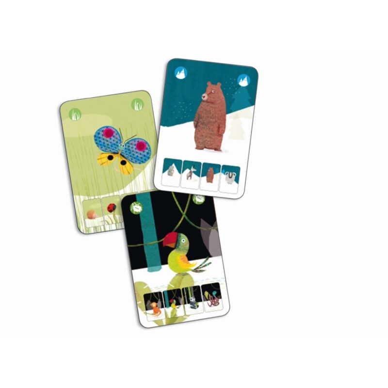 Kartenspiele: Mini Nature von DJECO