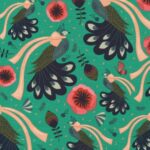 Cloud 9 - Forest Jewels - Peacock Bows