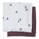 Fabelab - Muslin Cloth - 2 Pack - Berry Fabelab - Muslin Cloth - 2 Pack - Berry