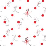 Michael Miller - Lola Dutch - Lola Polka Dots cherry