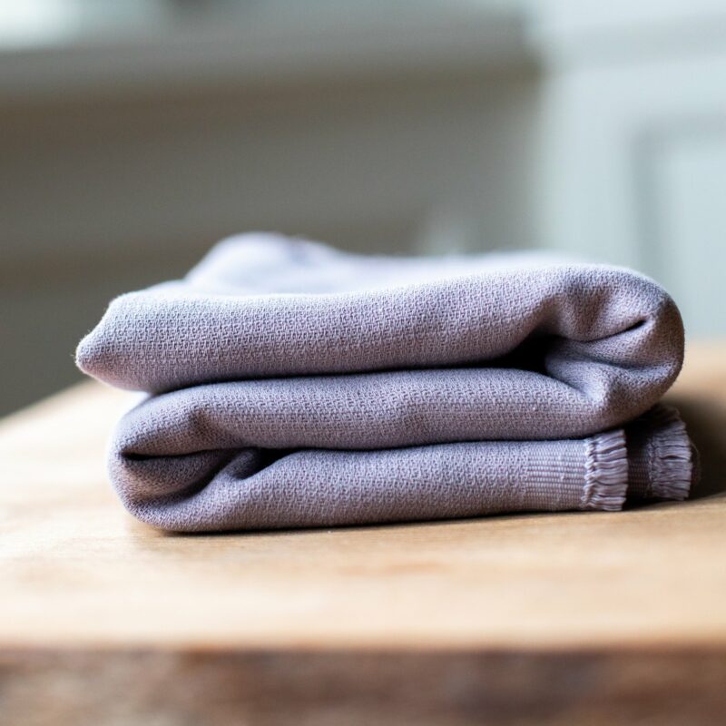 Grain Jacquard mit TENCEL™ Fasern - Purple Haze – Bild 2