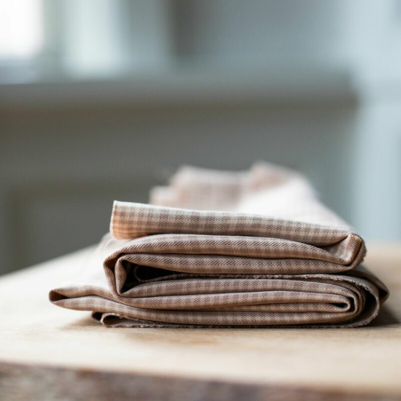 Plaid mit TENCEL™ Fasern - Warm Sand – Bild 2