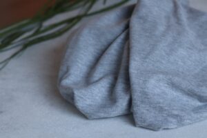 Meet Milk - Organic Brushed Piqué (Light Grey)