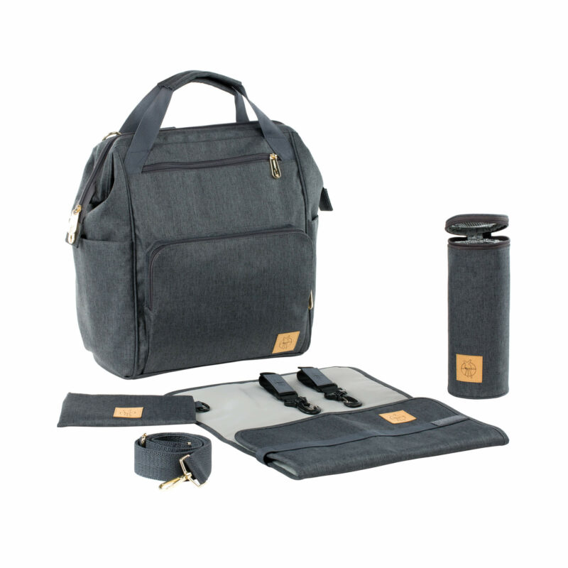 Wickelrucksack - Glam Goldie Backpack, Anthracite