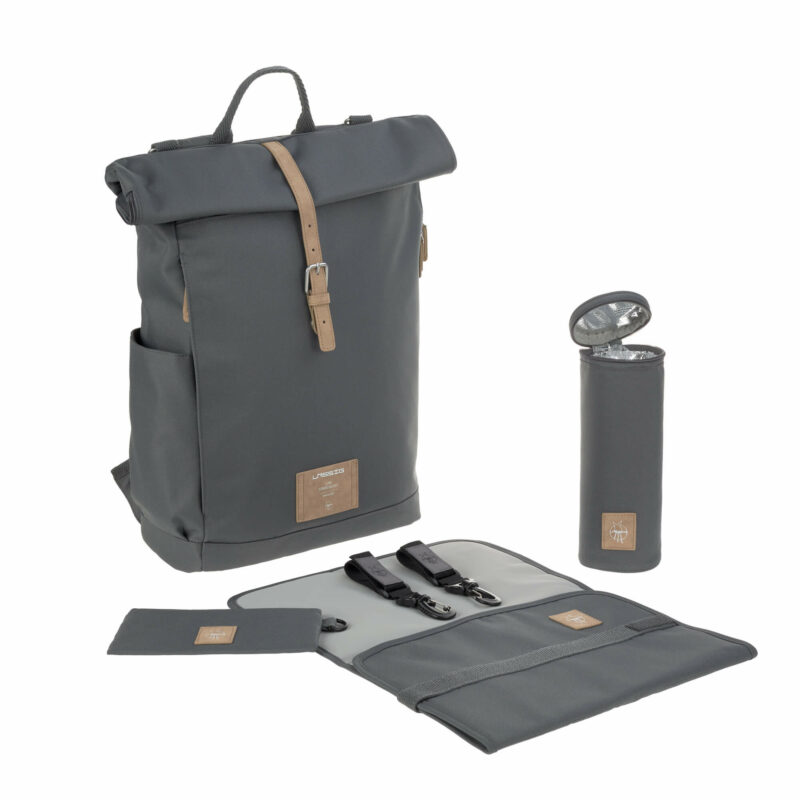 Wickelrucksack - Rolltop Backpack, Anthracite