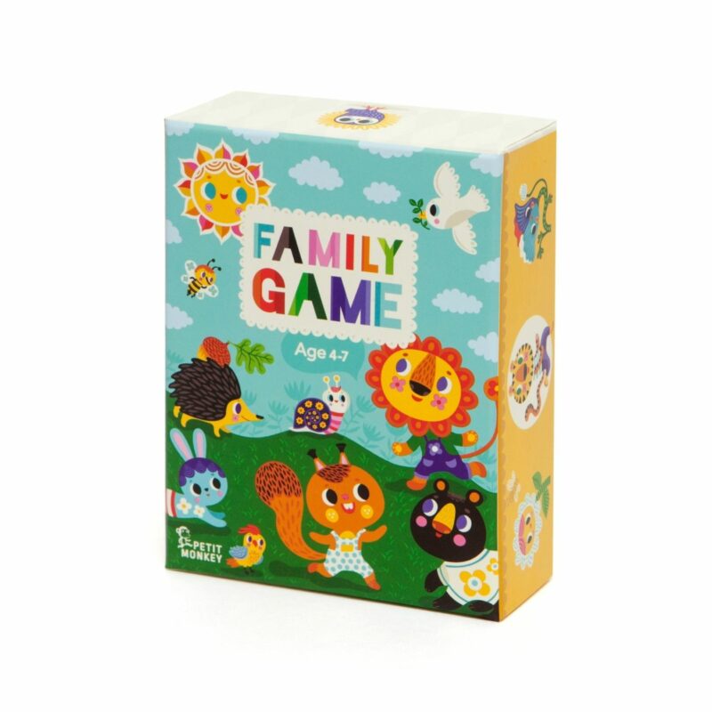 Quartettspiel Family Game von PETIT MONKEY