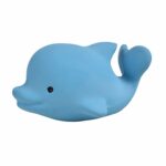 Dolphin - Natural Rubber Baby Rattle