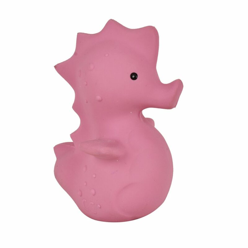 Sea Horse - Natural Rubber Baby Rattle
