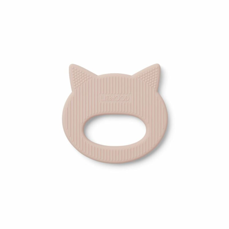 Gemma Silicone Teether - Cat rose