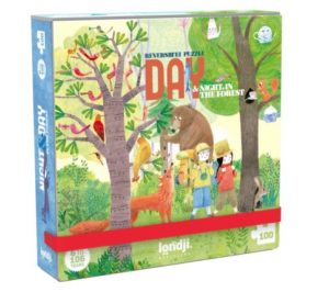 Pocket Puzzle 'Forest Day & Night' 100 Teile