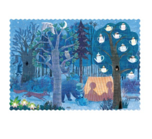 Pocket Puzzle 'Forest Day & Night' 100 Teile