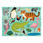 ANIMALS OF THE WORLD PUZZLE TO GO