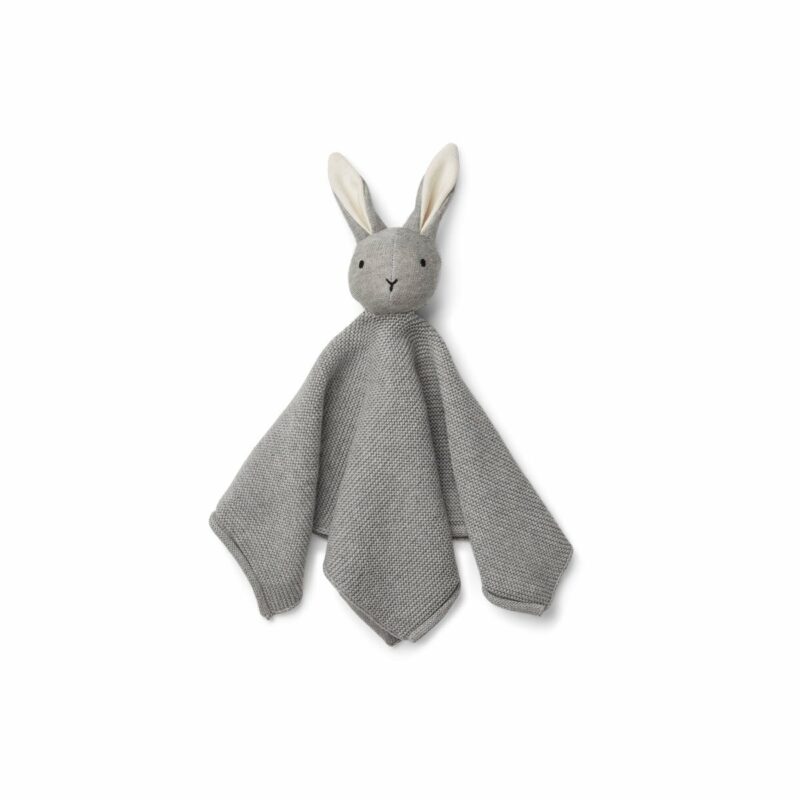 Liewood - Milo knit kuddle cloth - Rabbit grey melange