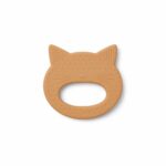 Liewood - Silicone Teether - Cat mustard