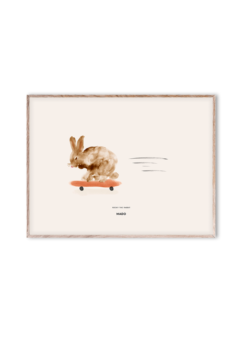 Mado - Mado Prints 30x40 (Rocky The Rabbit)
