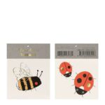 Meri Meri - Bee & Ladybird Small Tattoos Meri Meri - Bee & Ladybird Small Tattoos