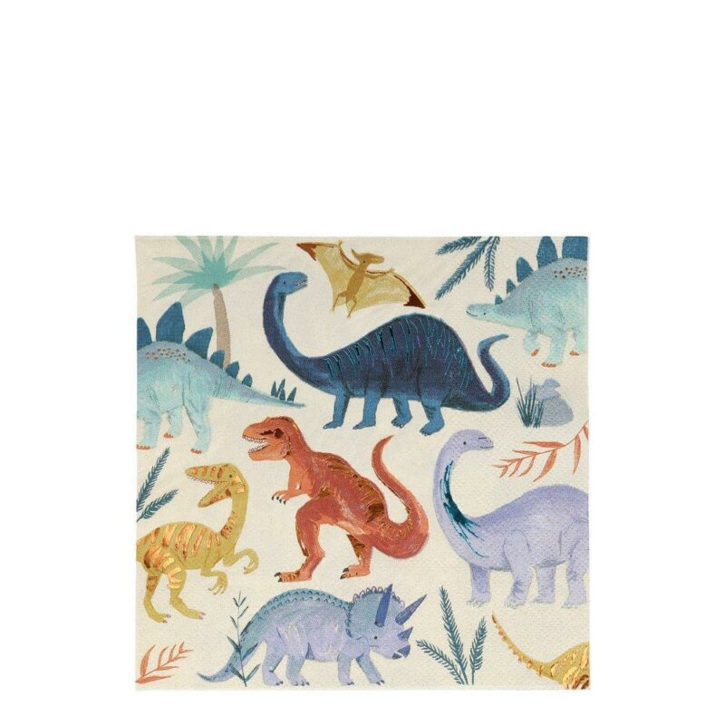 Meri Meri - Dinosaur Kingdom Large Napkins