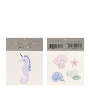 Meri Meri - Seahorse & Shell Tattoos
