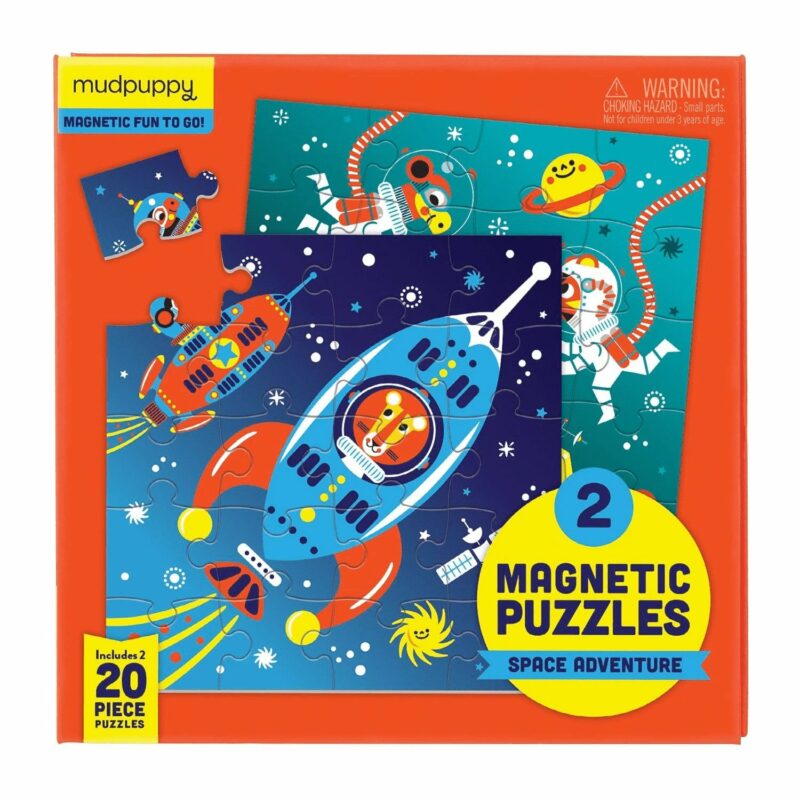 Mudpuppy - Mudpuppy Magnetic Puzzle (Space Adventures)