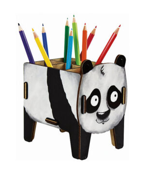 Stiftebox Vierbeiner - Panda