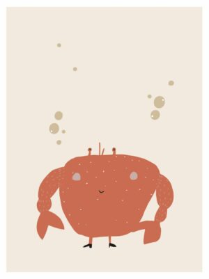 Poster "Mrs. Crab"