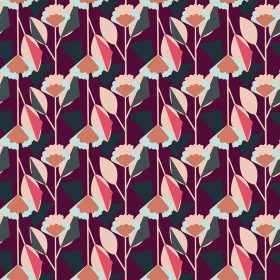 Cotton&Steel - Emilia - Florence - Plum