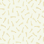 Cotton&Steel - Mystical - Shooting Stars - Ivory Metallic