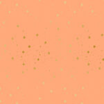 Cotton&Steel - Primavera - Stars - Peach Metallic