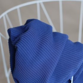 Meet Milk - Self-Striped Ottoman Knit - Lapis