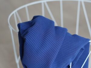 Meet Milk - Self-Striped Ottoman Knit - Lapis