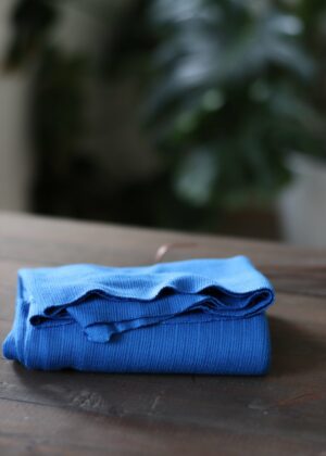 Meet Milk - Viscose Trim Knit - Intense Blue