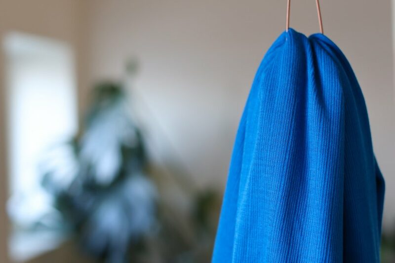Viscose Trim Knit - Intense Blue – Bild 2