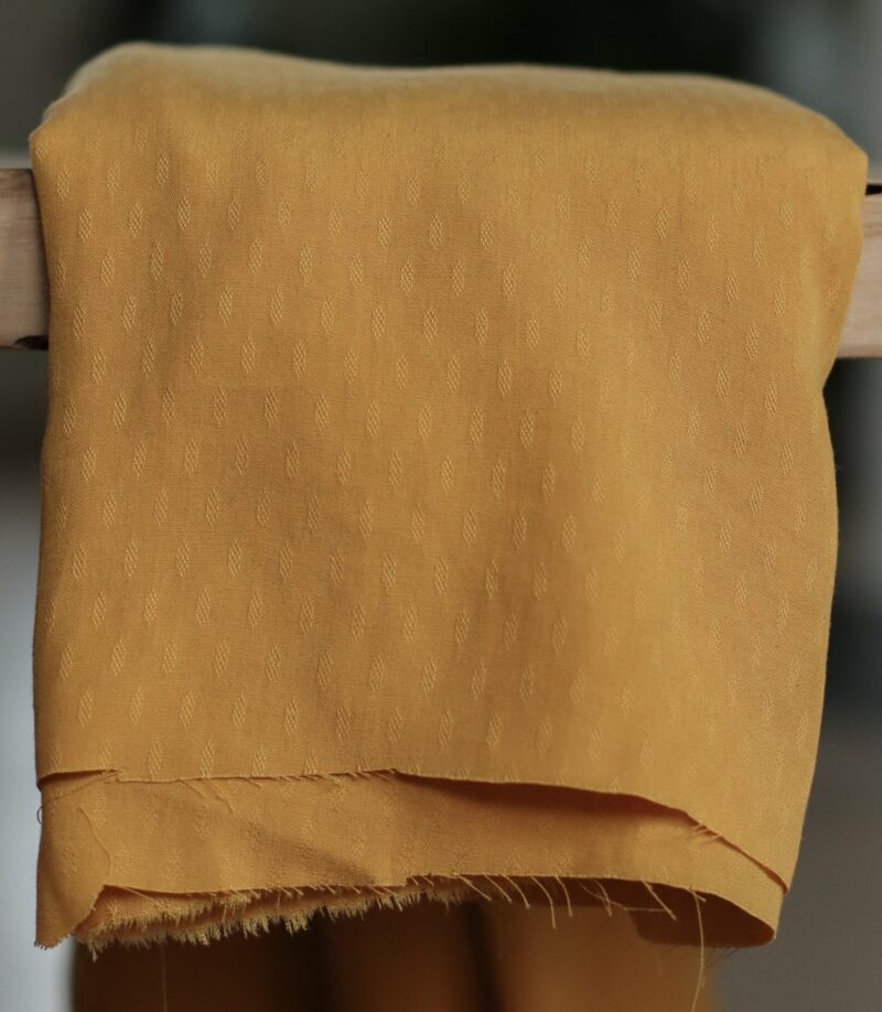 Light Diamond Jacquard mit TENCEL™ Fasern - Amber – Bild 3