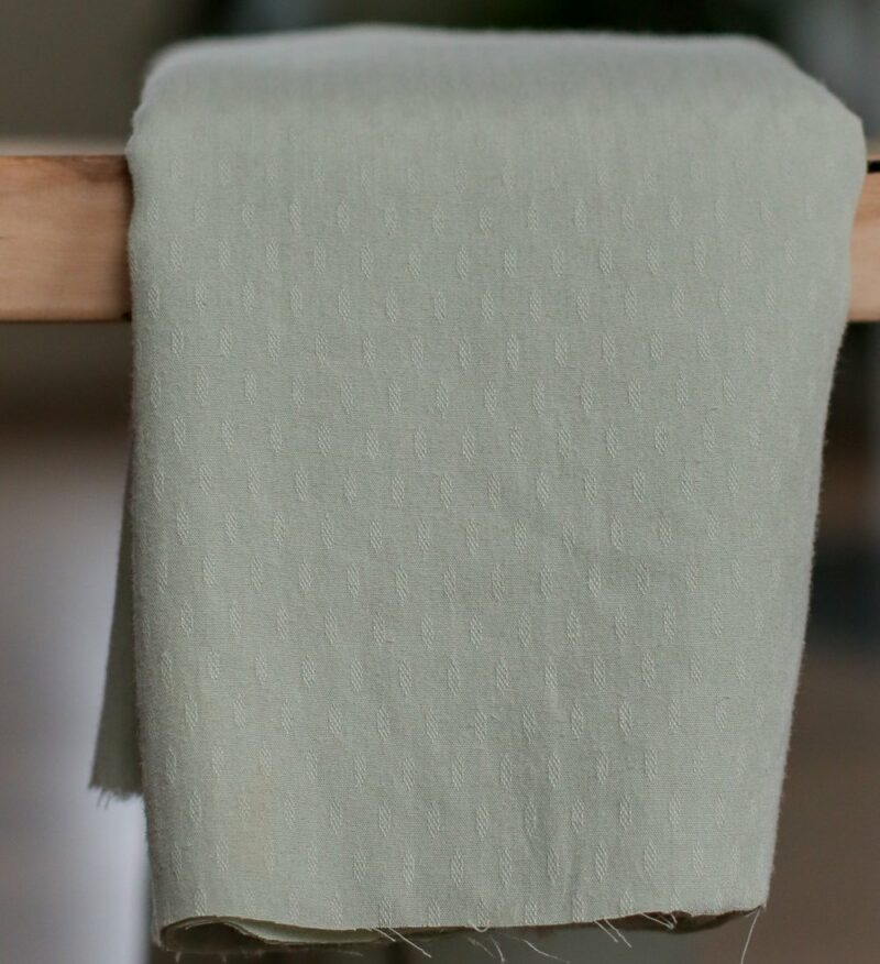 Light Diamond Jacquard mit TENCEL™ Fasern - Soft Mint – Bild 2