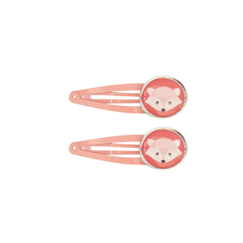 Global Affair - Haarclips Woodland Tiere (Fuchs)