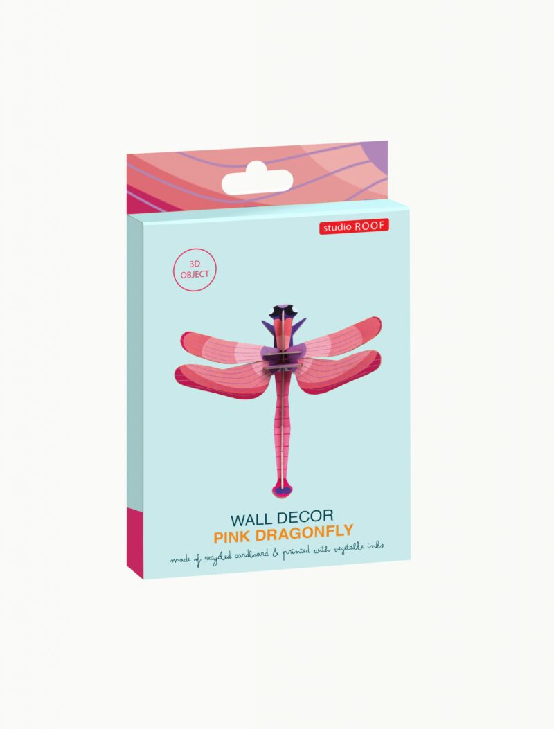Studio Roof - pink dragonfly