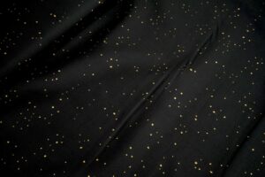 RJR Fabrics - Confetti - Gold on Black