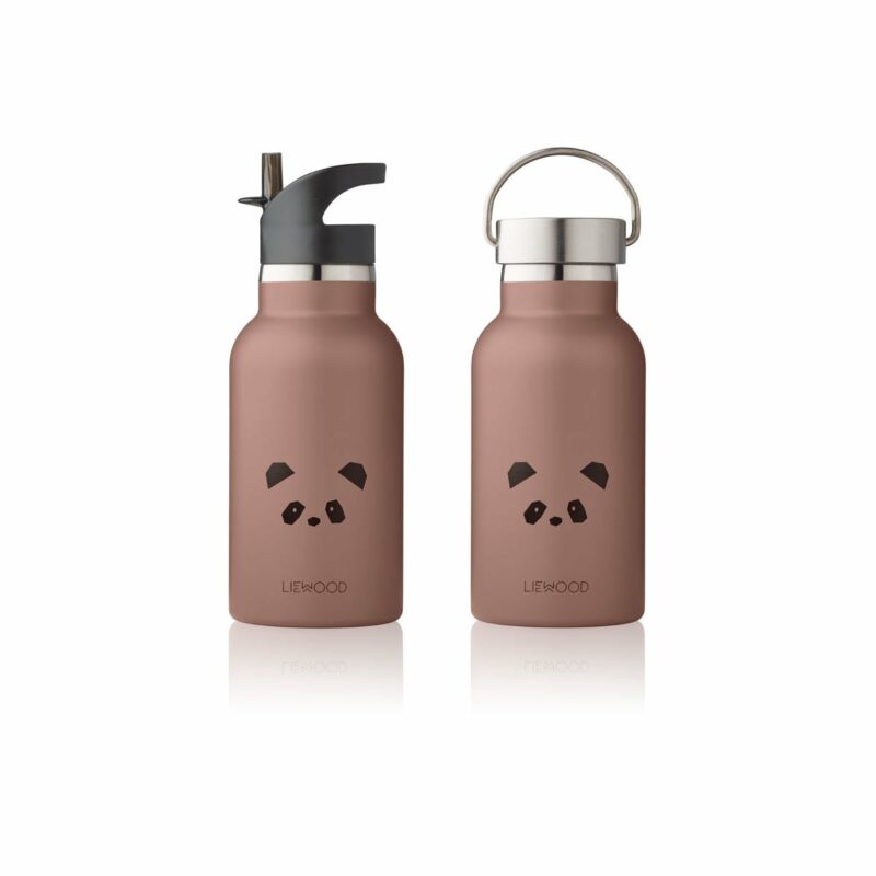Anker Water Bottle - 350 ml - Panda dark rose