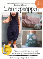 Lotte & Ludwig - Schnittmuster (Babylatzhose Gr. 50-110)