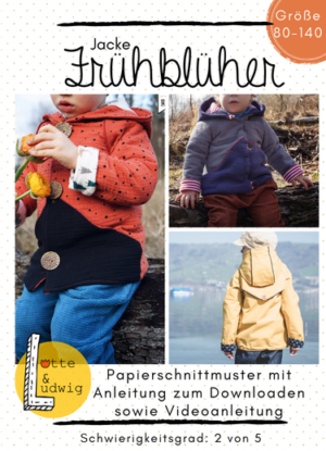 Lotte & Ludwig - Schnittmuster (Jacke Kind Gr. 80-140)