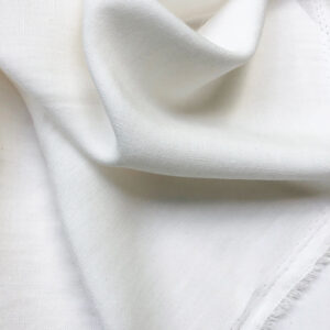 Meet Milk - Slub Linen Blend Bright White with Tencel™ fibers