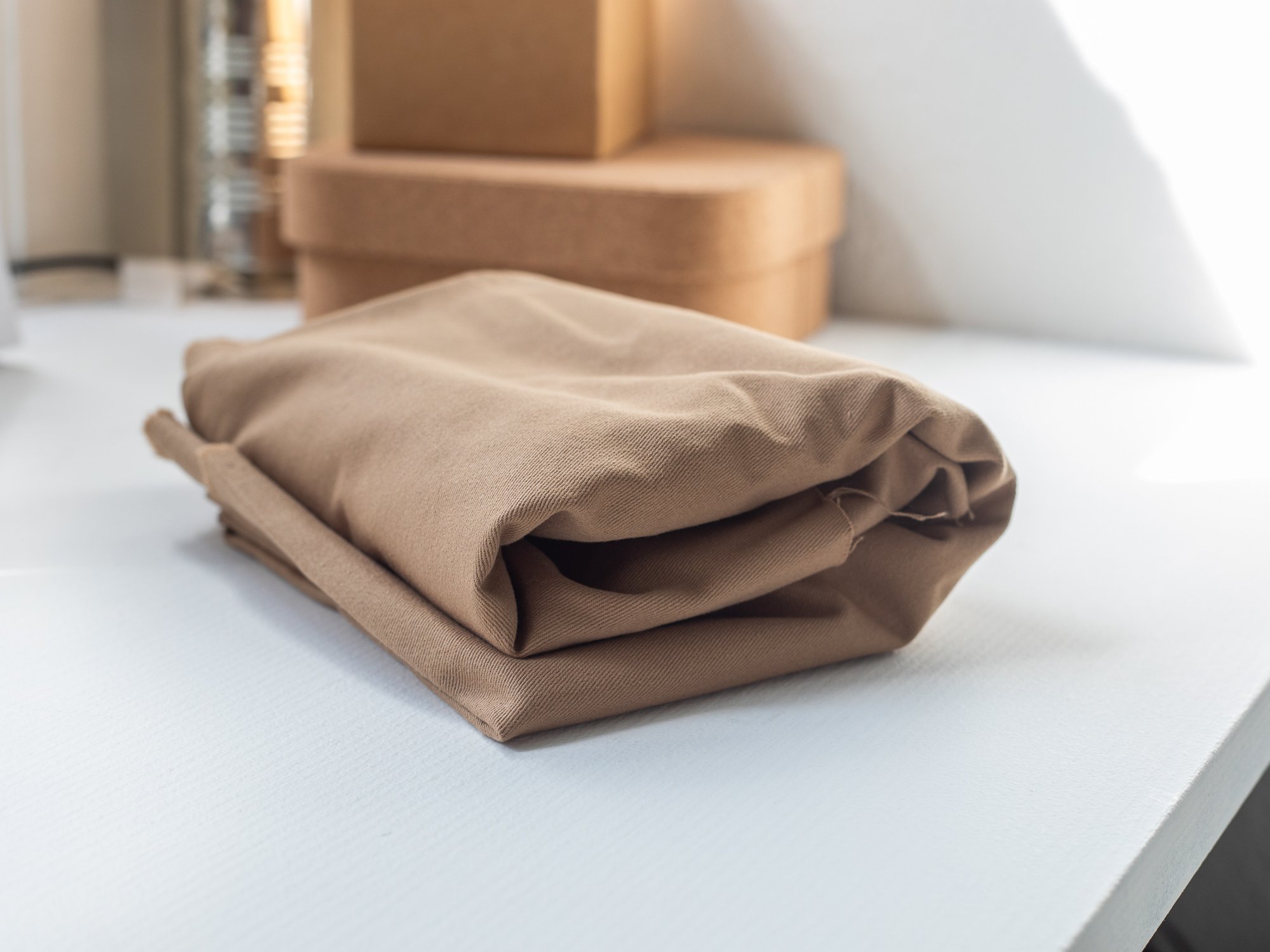 mind the MAKER Washed Cotton Twill (9oz) Straw LottiKlein