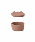 Silikondose mit Deckel - Corgan Snack Box - Rabbit Large